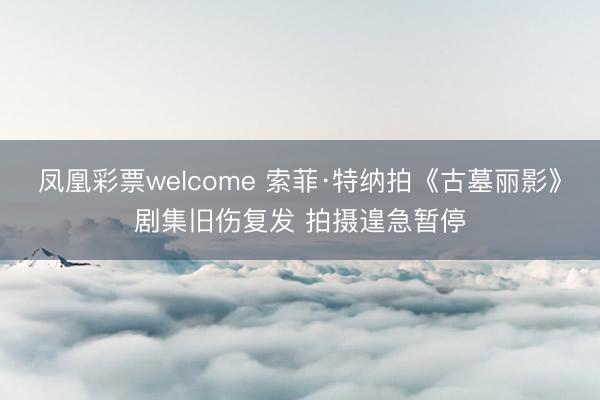 凤凰彩票welcome 索菲·特纳拍《古墓丽影》剧集旧伤复发 拍摄遑急暂停